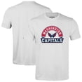 thumbnail image 1 of Youth Levelwear  White Washington Capitals Little Richmond Banner Arch T-Shirt, 1 of 3