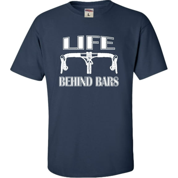 Youth Life Behind Bars Funny Bike Bicycle Funny T-Shirt