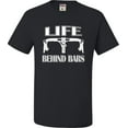 thumbnail image 1 of Youth Life Behind Bars Funny Bike Bicycle Funny T-Shirt, 1 of 1