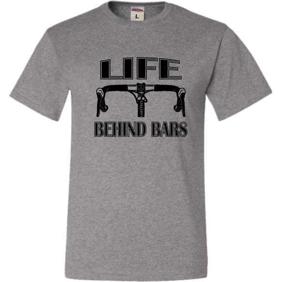 Youth Life Behind Bars Funny Bike Bicycle Funny T-Shirt