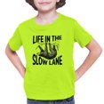 thumbnail image 1 of Youth Life In The Slow Lane Sloth Lovers T-Shirt, 1 of 1