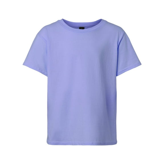 Gildan 3000B Youth Light Cotton T-Shirt-Violet-S