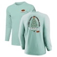 thumbnail image 1 of Youth  Light Green Oklahoma State Cowboys Merry Christmas Tree Long Sleeve T-Shirt, 1 of 3