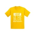 thumbnail image 1 of Youth Light It Up Blue for Autism Awareness Shine A Light White Graphic Youth Kids T-shirt Tops, 1 of 4