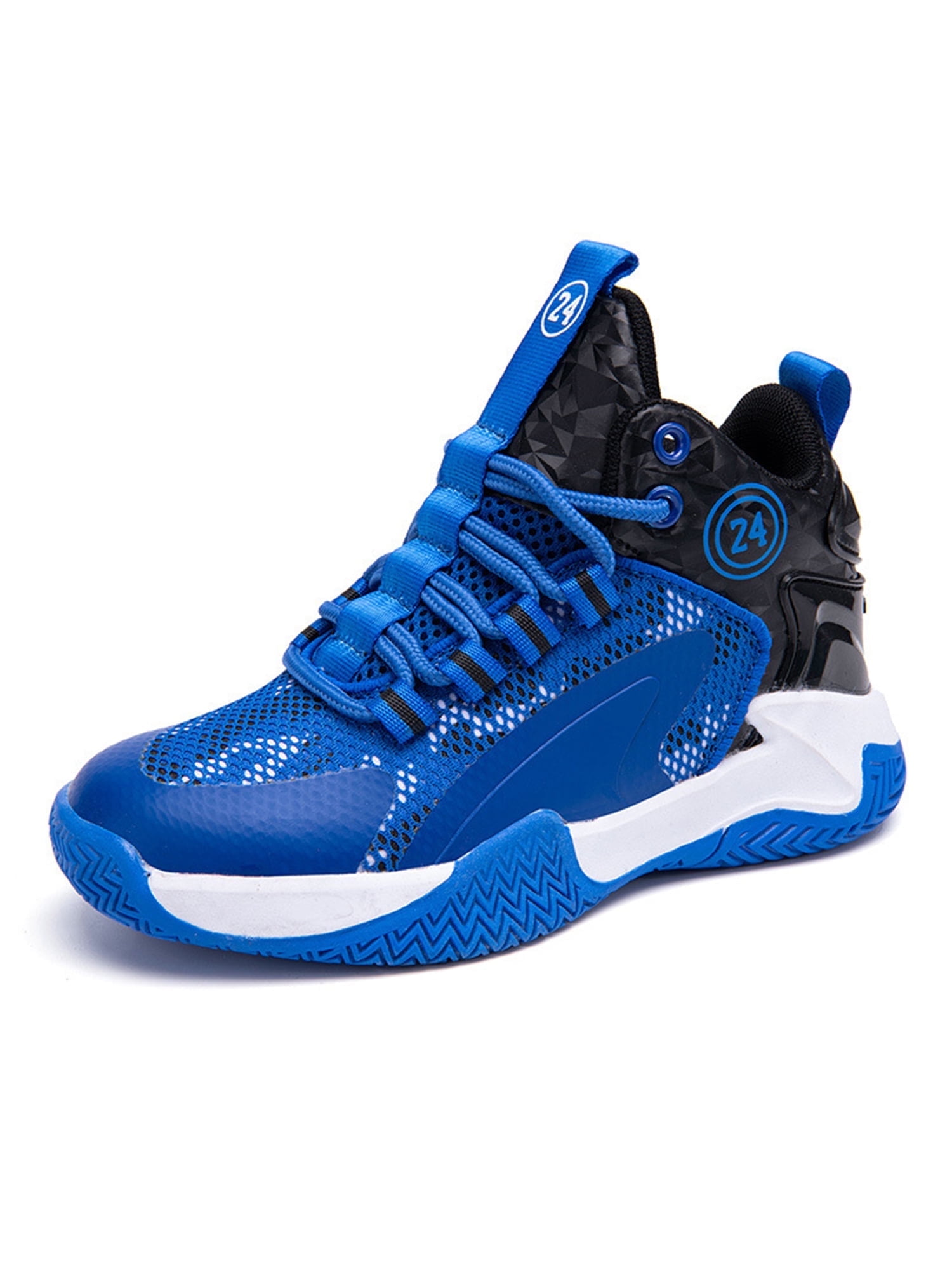 Youth Lightweight Basketball Shoes, HighTop Sneakers for Boy Comfort