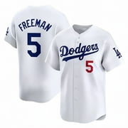 Youth Los Angeles D Dodgers Freddie Freeman#5 Player T-shirt jersey Classic Sports Short Sleeved Tops Fans Gift Baseball Tee