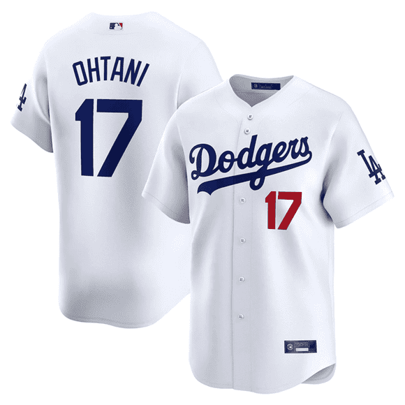 Youth Los_Angeles_Dodgers_Shohei_Otani_limited_17# edition baseball jersey American Baseball Player Gameday Team Player Sport Shirt Men's Fans Embroidered Jersey