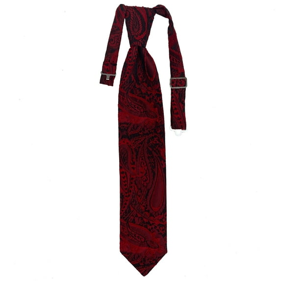 Youth Majestic Apple Formal Satin Pre-Tied Neck Tie in a Variety of Colors by Spencer J’s Signature Satin Collection