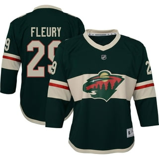 Framed Marc-Andre Fleury Minnesota Wild Autographed White Adidas Authentic  Jersey