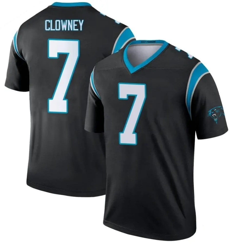 Youth Men BILL BAGSHAW Panthers Jadeveon Clowney 7 American Football