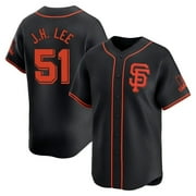 Youth Men Giants Baseball Jersey Jung_Hoo_Lee #51 Classic Button down Shirt Fans Gift Tee Embroidered Sports Short Sleeved Tops