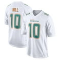 thumbnail image 1 of Youth Miami Hill 10 White Fashion Stitched T-Shirts Sports Player Game Top, Medium, 1 of 1