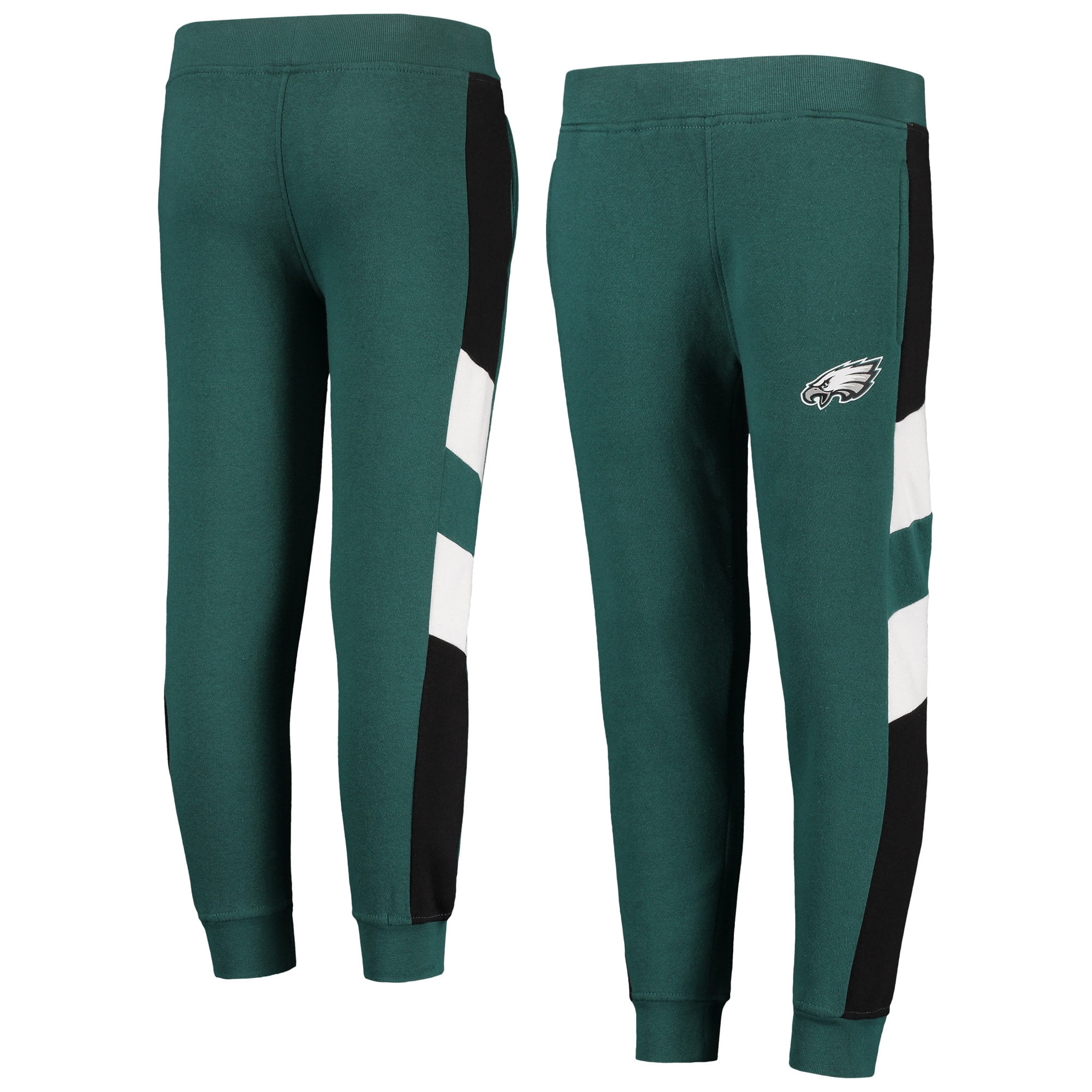 Youth Midnight Green Philadelphia Eagles Fleece Lounge Pants