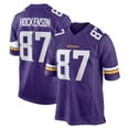 thumbnail image 1 of Youth Minnesota Hockenson 87 Purple Stitched T-Shirts Sports Player Game Top, X-Large, 1 of 1