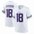 thumbnail image 1 of Youth Minnesota Jefferson 18 White Alternate Stitched T-Shirts Sports Player Game Top, Large, 1 of 1