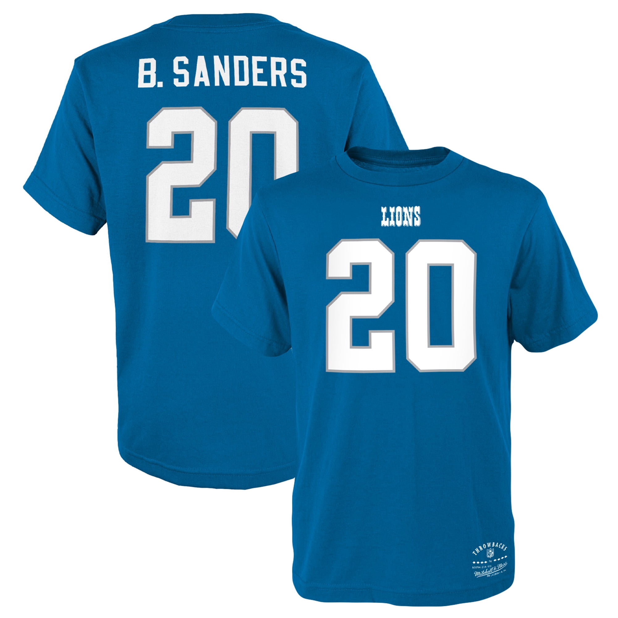 Barry sanders mitchell and ness jersey sale