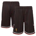 thumbnail image 1 of Youth Mitchell & Ness Black Chicago Bulls Hardwood Classics Swingman Shorts, 1 of 4