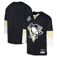 thumbnail image 1 of Youth Mitchell & Ness Black Pittsburgh Penguins 2008 Blue Line Blank Jersey, 1 of 3