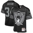 thumbnail image 1 of Youth-Mitchell & Ness Bo Jackson Black Las Vegas Raiders 1988 Throwback Fashion Jersey, 1 of 3