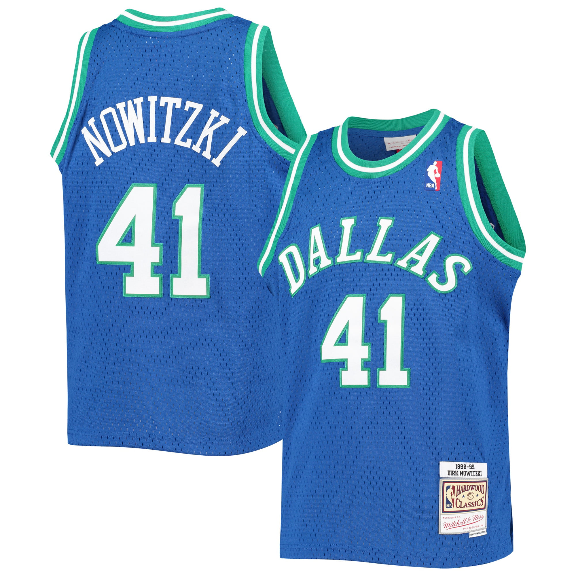 Dirk Nowitzki Signed Mavericks Authentic Mitchell & Ness Jersey