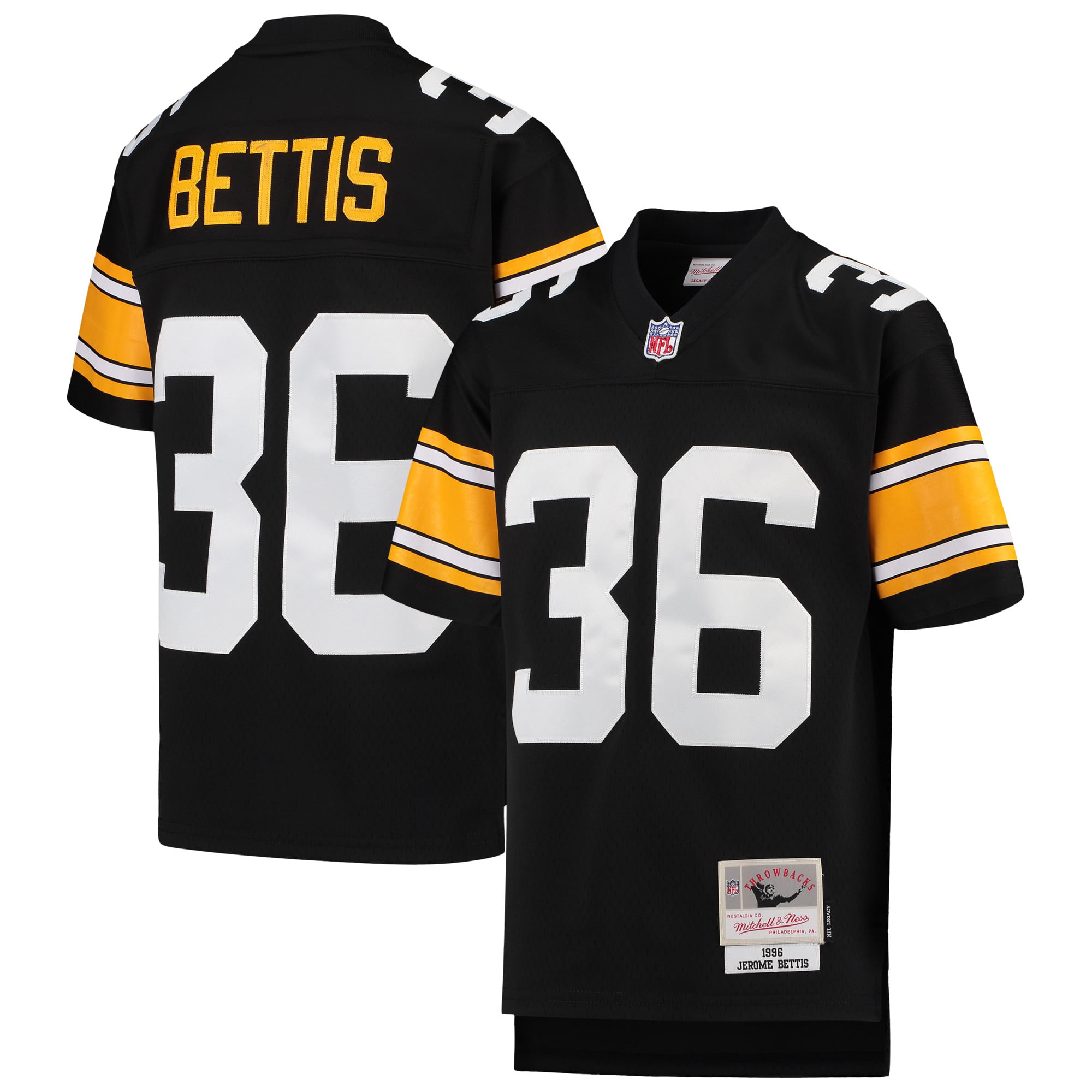 Mitchell & Ness Authentic Jerome Bettis Pittsburgh Steelers Jersey