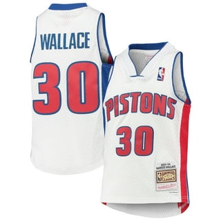 Mitchell & Ness Detroit Pistons Grant Hill 1999 Red Throwback Swingman Jersey (Large) : Clothing, Shoes & Jewelry