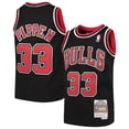 thumbnail image 1 of Youth Mitchell & Ness Scottie Pippen Black Chicago Bulls Hardwood Classics Swingman Throwback Jersey, 1 of 3