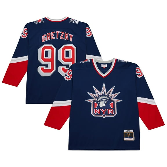 Youth Mitchell & Ness Wayne Gretzky New York Rangers 1996/97   Power Play Player Jersey