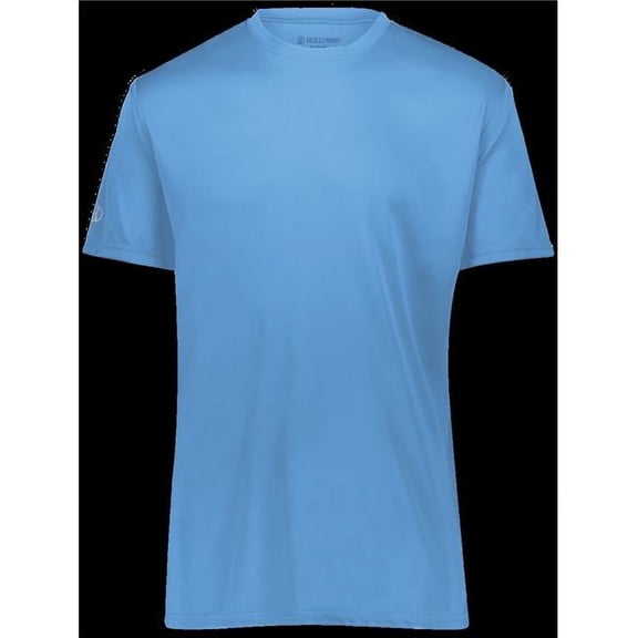 Youth Momentum T-Shirt, Columbia Blue - Extra Large