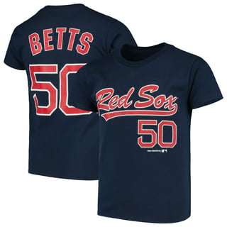 MLB Boston Red Sox Youth Name & Number T-Shirt - NWT - Blue
