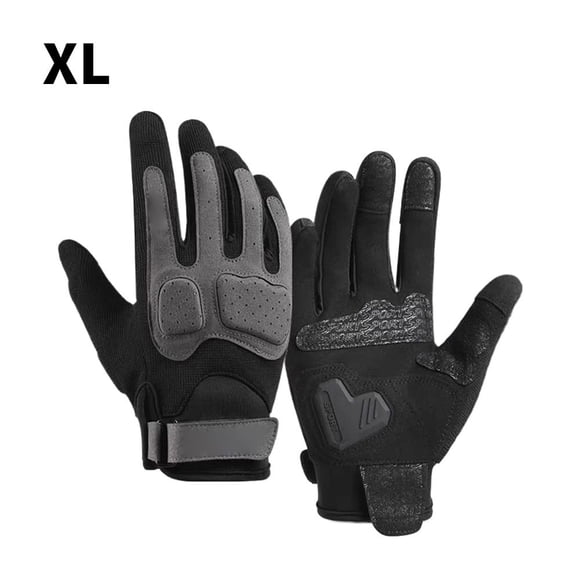 Youth Motorcycle Gloves, Kids Dirt Bike Gloves with TPR Knuckle Protection, Breathable Touchscreen Compatible for ATV Cycling