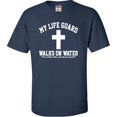 thumbnail image 1 of Youth My Life Guard Walks On Water Christian Easter T-Shirt, 1 of 1