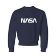 thumbnail image 1 of Youth Nasa Worm Logo Crewneck Sweatshirt, 1 of 1