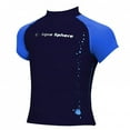 thumbnail image 1 of Youth Navy Blue Short Sleeve Rashguard Shirt, 1 of 1