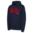 thumbnail image 1 of Youth Navy Boston Red Sox Tailor Made Fleece Pullover Hoodie, 1 of 1