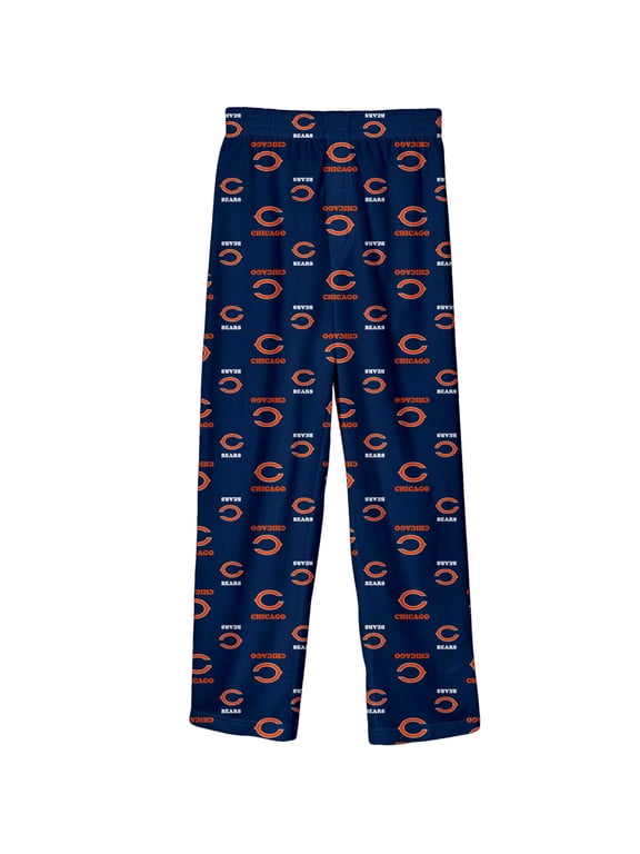 Youth Outerstuff Navy Chicago Bears Printed Pajama Pants