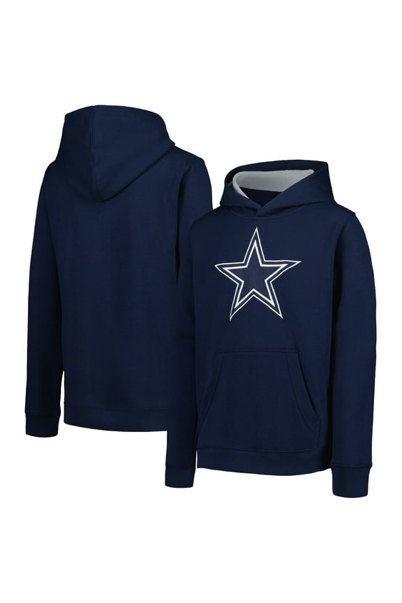 Youth Navy Dallas Cowboys Prime Pullover Hoodie