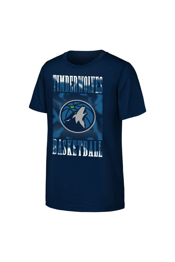 Youth Navy Minnesota Timberwolves Garage Hero T-Shirt