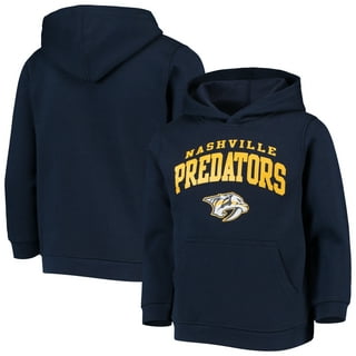 Nashville Predators Youth Classic Blueliner Pullover Sweatshirt - Gold