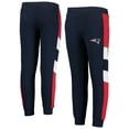 thumbnail image 1 of Youth Navy New England Patriots Fleece Lounge Pants, 1 of 3