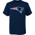 thumbnail image 1 of Youth Outerstuff Navy New England Patriots Primary Logo T-Shirt, 1 of 1