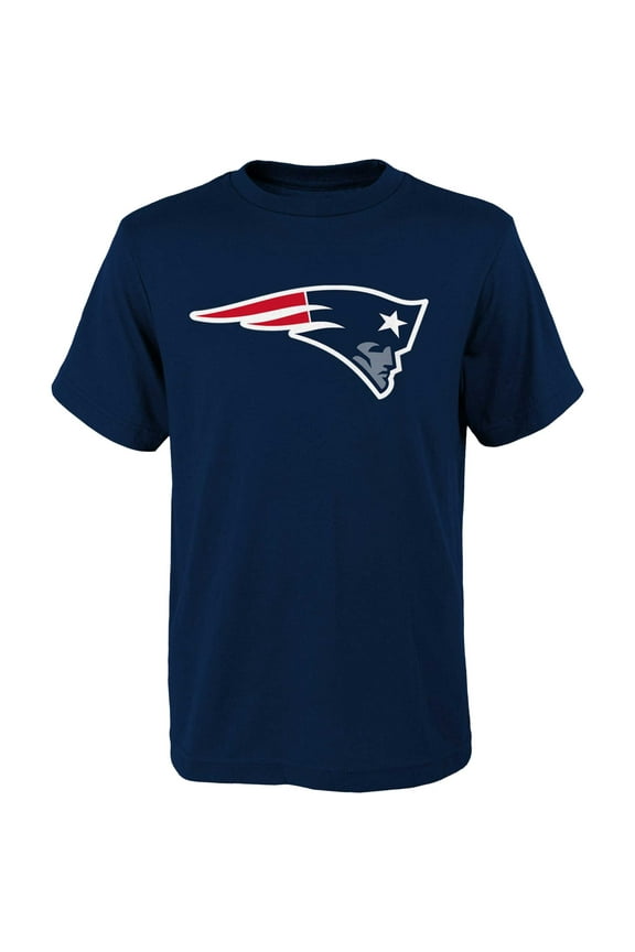 Youth Outerstuff Navy New England Patriots Primary Logo T-Shirt