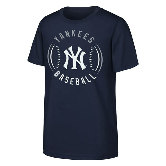Youth Navy New York Yankees Golden Glove T-Shirt