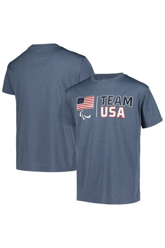 Youth Navy U.S. Paralympics Country Pride T-Shirt