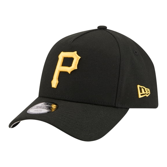 Youth New Era Black Pittsburgh Pirates 9FORTY A-Frame Adjustable Hat
