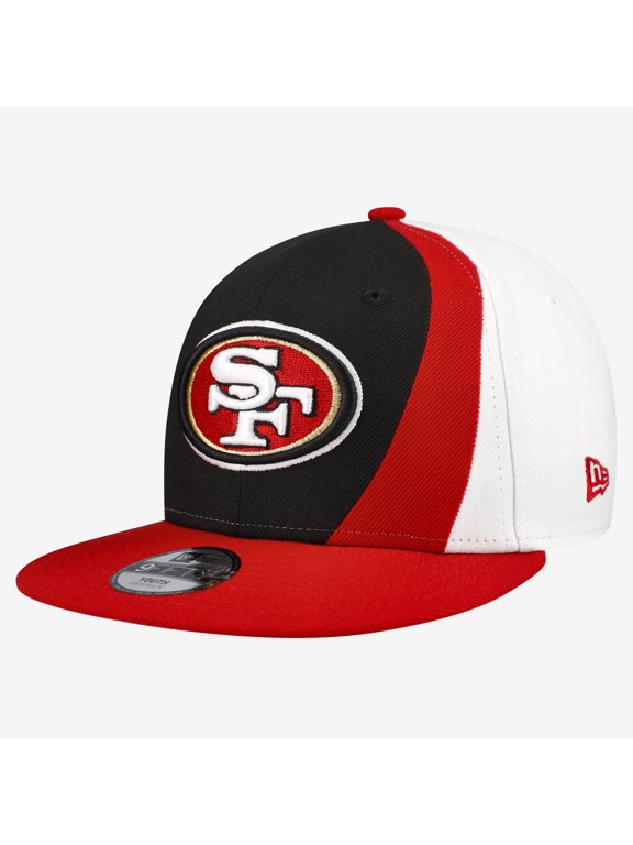 Youth New Era Black San Francisco 49ers Shock 9FIFTY Snapback Hat