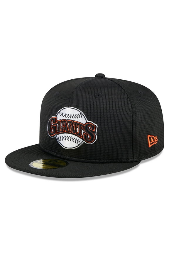 Men's New Era Black San Francisco Giants 2025 Batting Practice 59FIFTY Fitted Hat