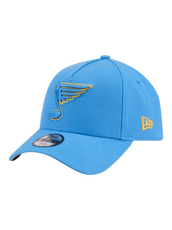 Youth New Era Blue St. Louis Blues 9FORTY A-Frame Adjustable Hat