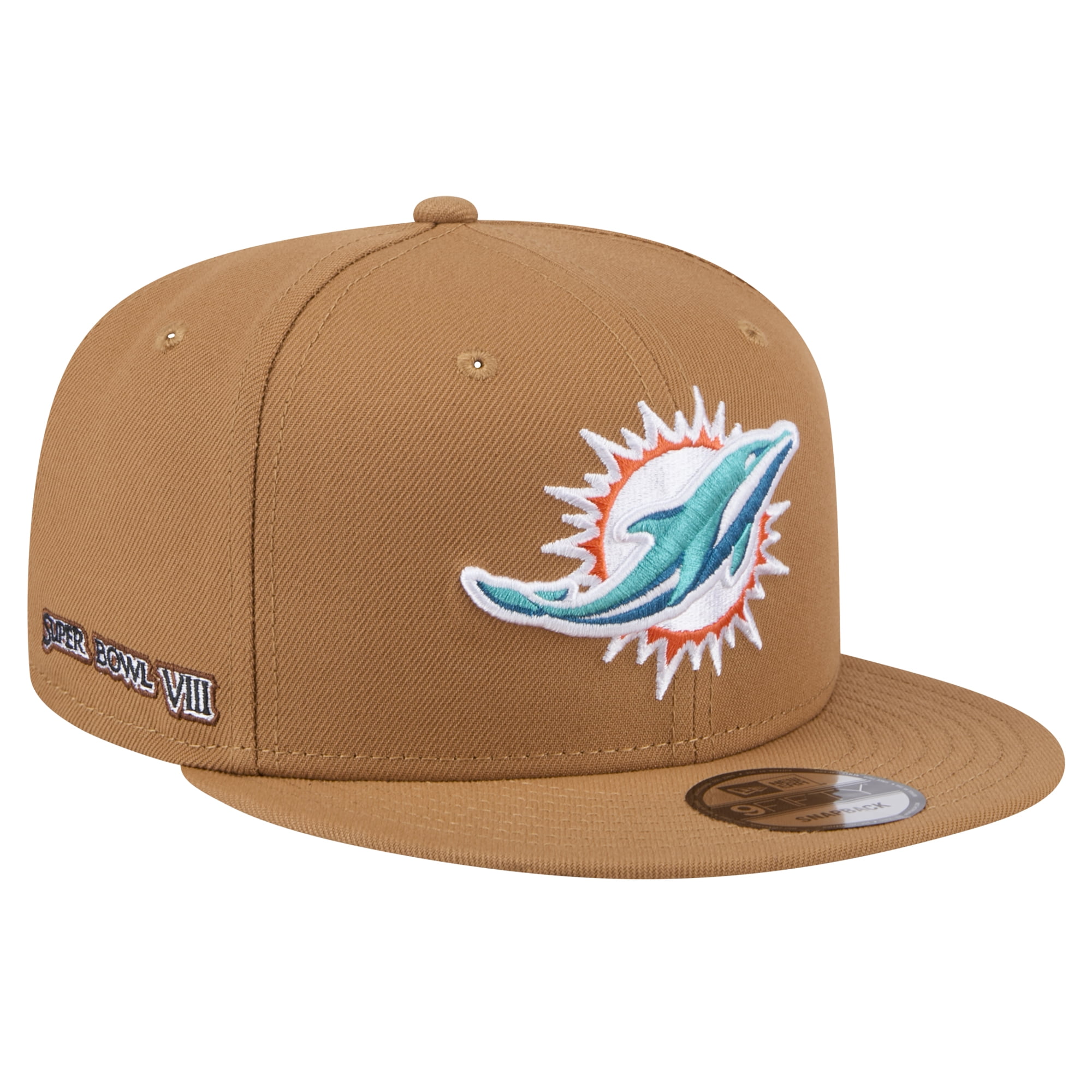 Youth New Era Brown Miami Dolphins Color Pack Side Patch 9FIFTY ...