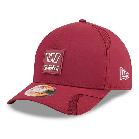 Men's New Era Burgundy Washington Commanders 2025 Sideline M-Crown 9FORTY Adjustable Hat